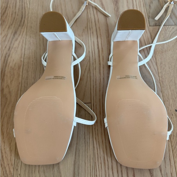 Lulus White Strappy Heels - Picture 5 of 6